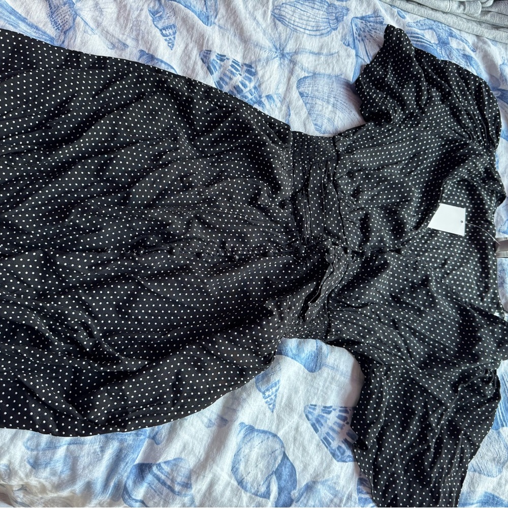 Black Polka Dot Dress